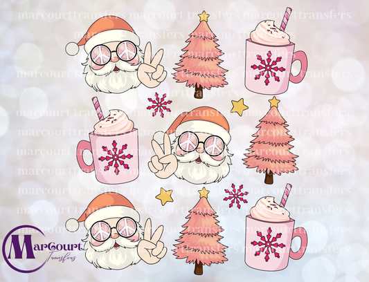 PEACE COCOA AND TREES SANTA ELEMENTS