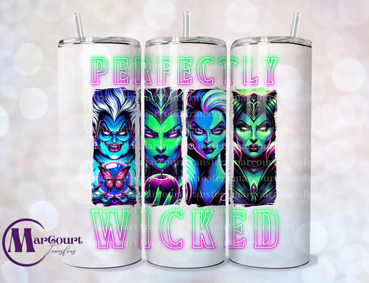 PERFECTLY WICKED LADIES-SKINNY TUMBLER TRANSFER