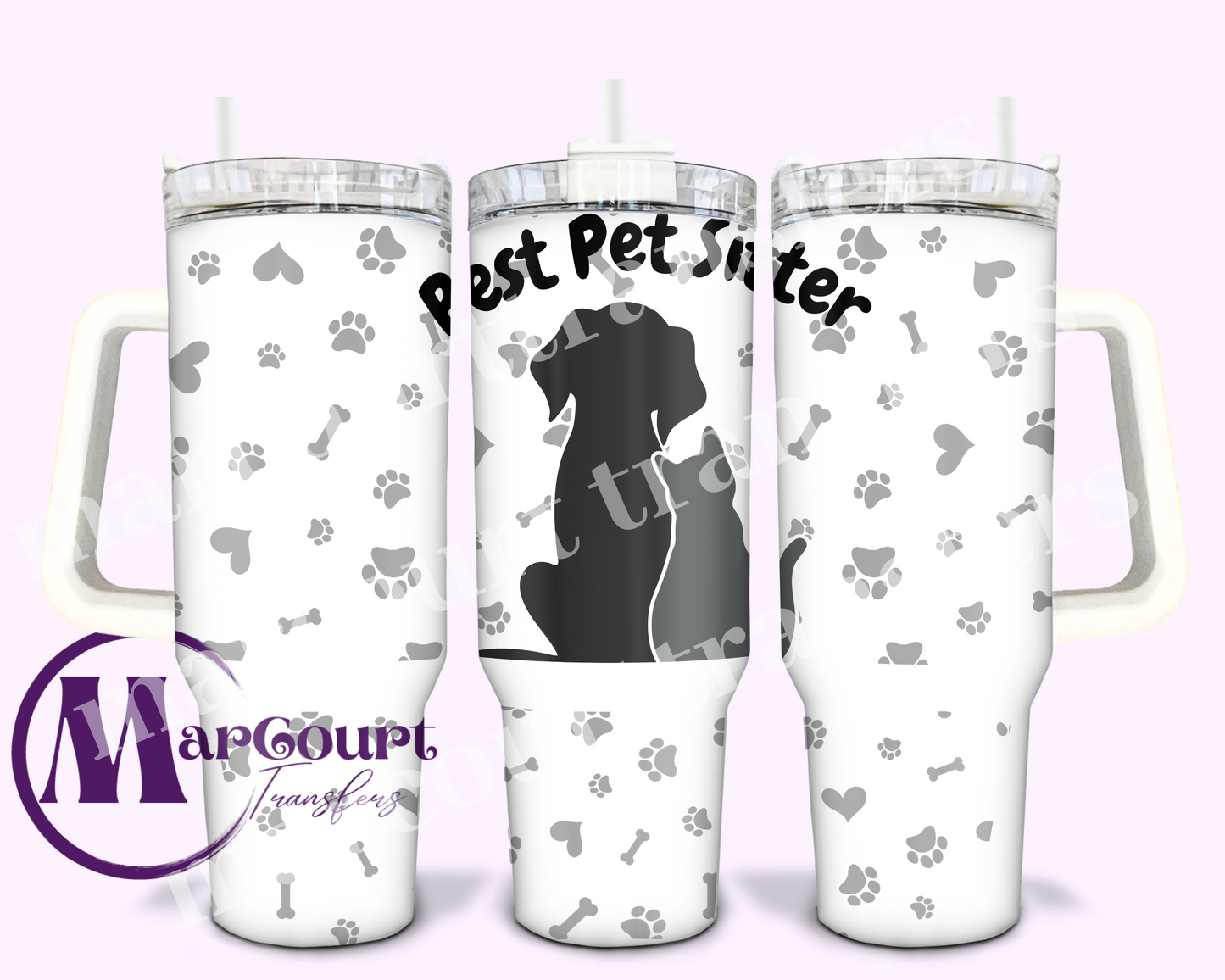 PET SITTER-40 0Z-UV DTF CUP WRAP