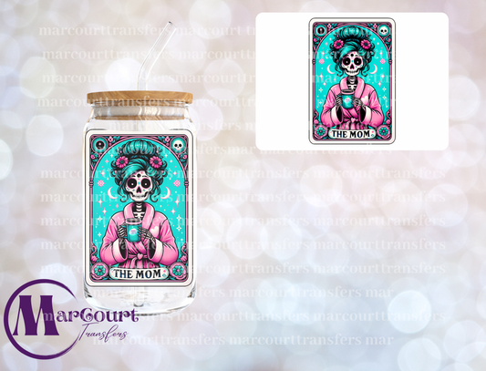 PINK AND BLUE MOM TAROT-DECAL-UV DTF CUP WRAP