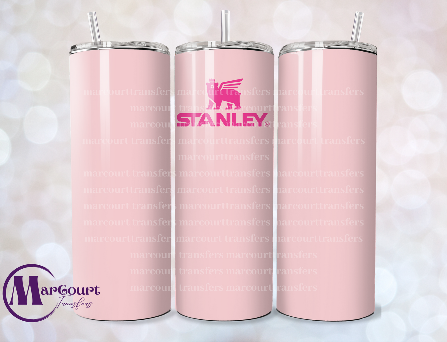 PINK STANLEY DUPE-SKINNY TUMBLER TRANSFER