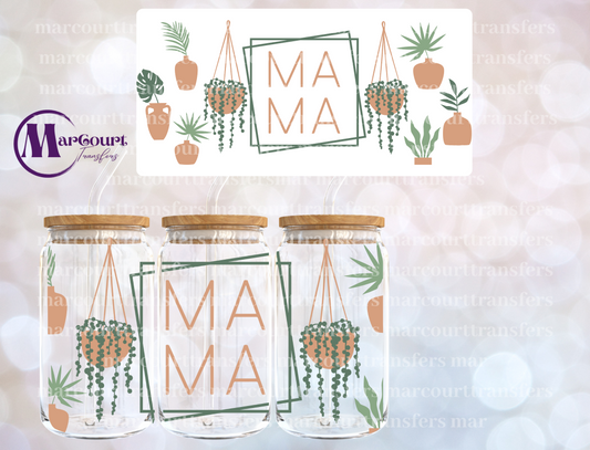 PLANT MAMA-16 0Z-UV DTF CUP WRAP