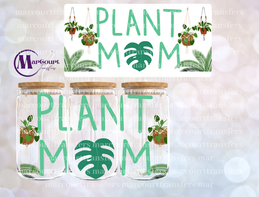 PLANT MOM-16 0Z-UV DTF CUP WRAP