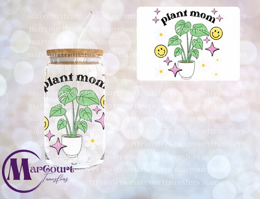 PLANT MOM RETRO-DECAL-UV DTF CUP WRAP