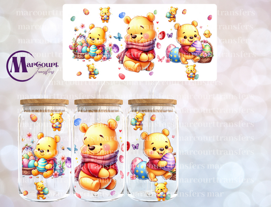 POOH EASTER EGGS 2-16 0Z-UV DTF CUP WRAP