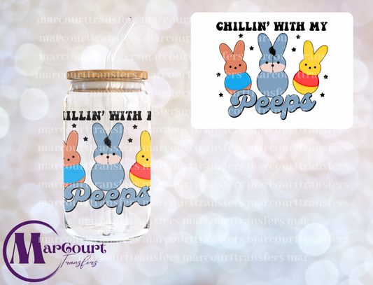 POOH PEEPS-DECAL-UV DTF CUP WRAP