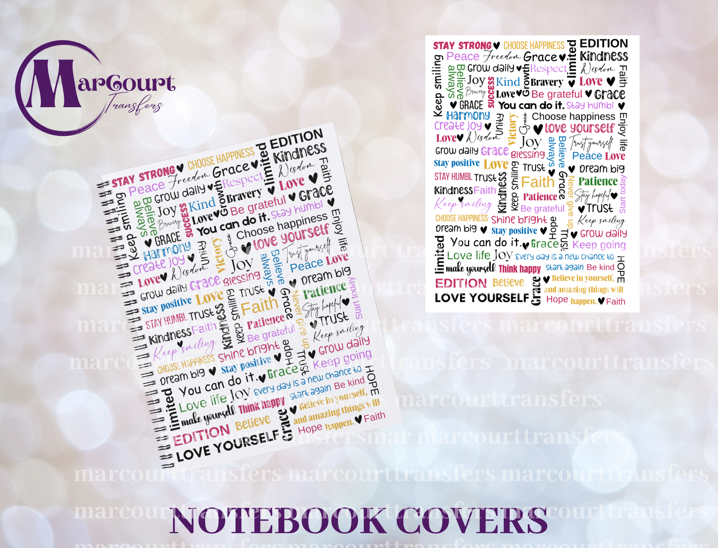 NOTEBOOK COVER-A5-POSITIVE AFFIRMATION