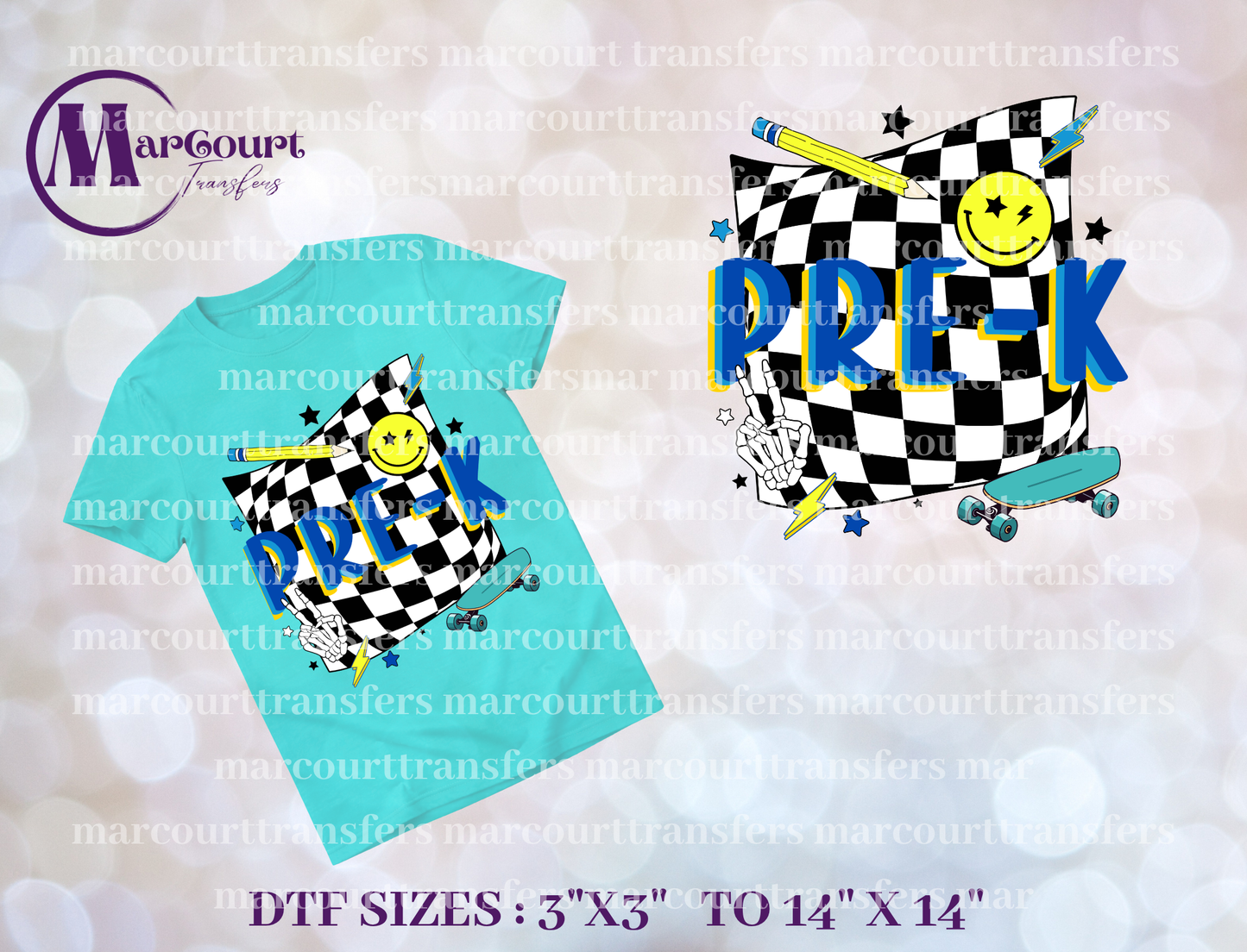 DTF-PRE K CHECKERED