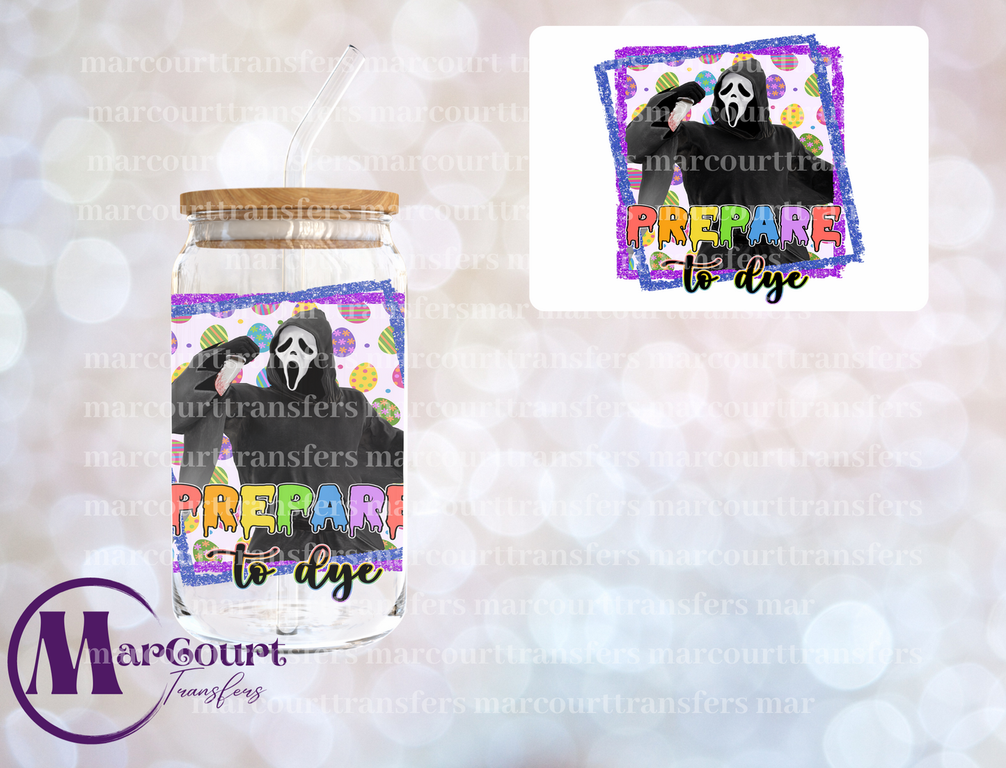 PREPARE TO DYE SCREAM-UV DTF CUP WRAP