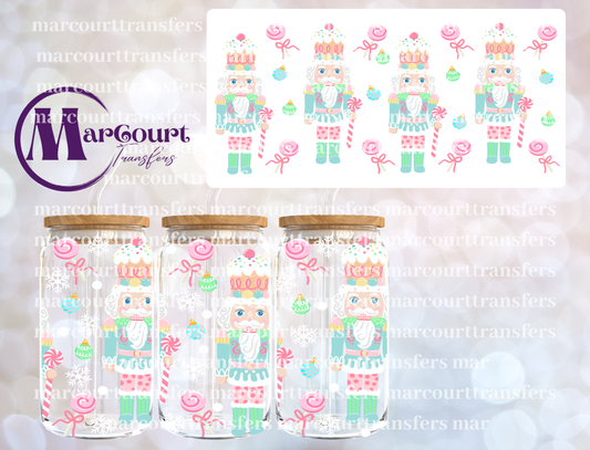 PREPPY NUTCRACKERS-16 0Z-UV DTF CUP WRAP