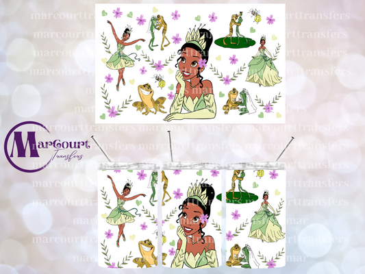 PRINCESS TIANA-12 OZ CUP WRAP