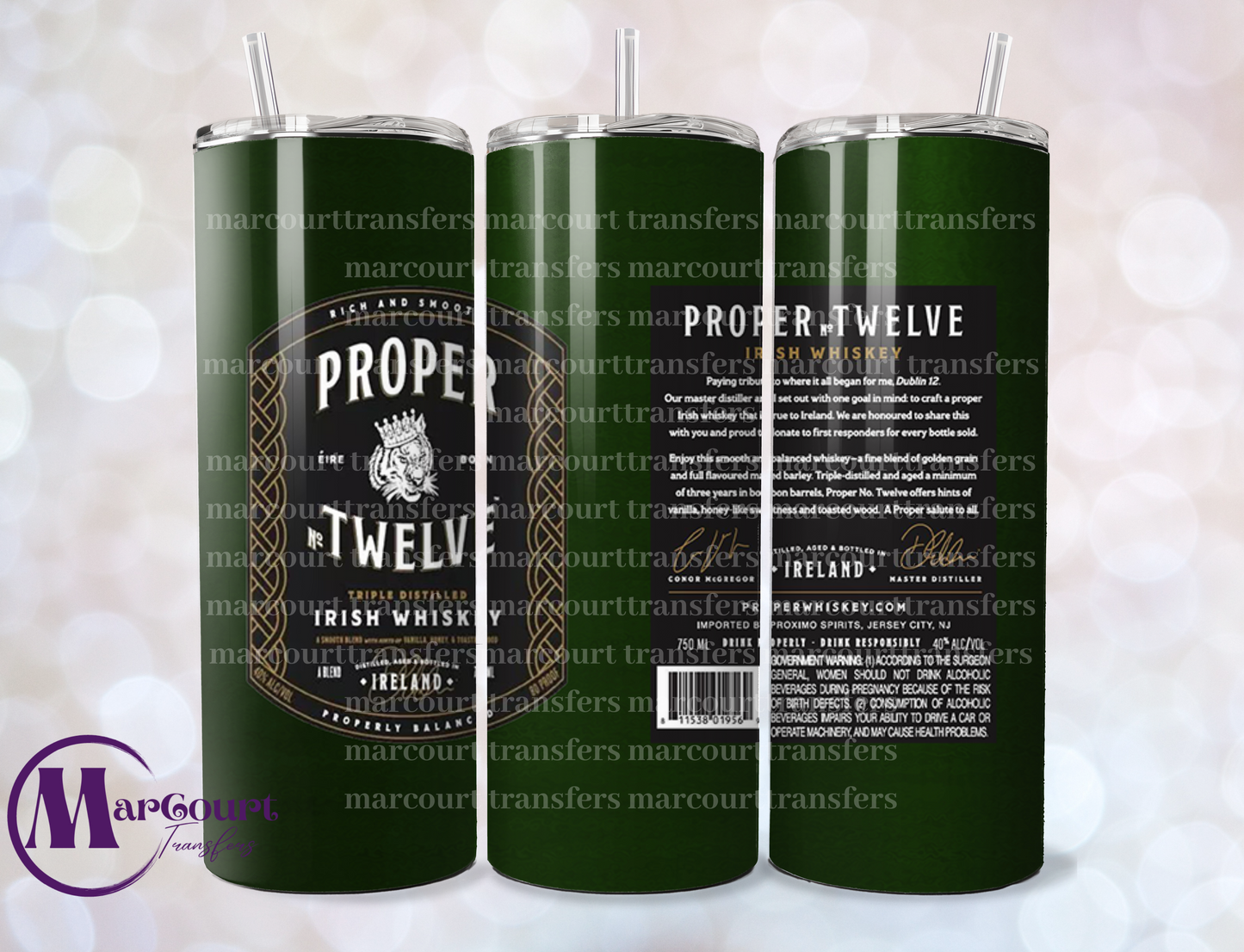 PROPER TWELVE-SKINNY TUMBLER TRANSFER