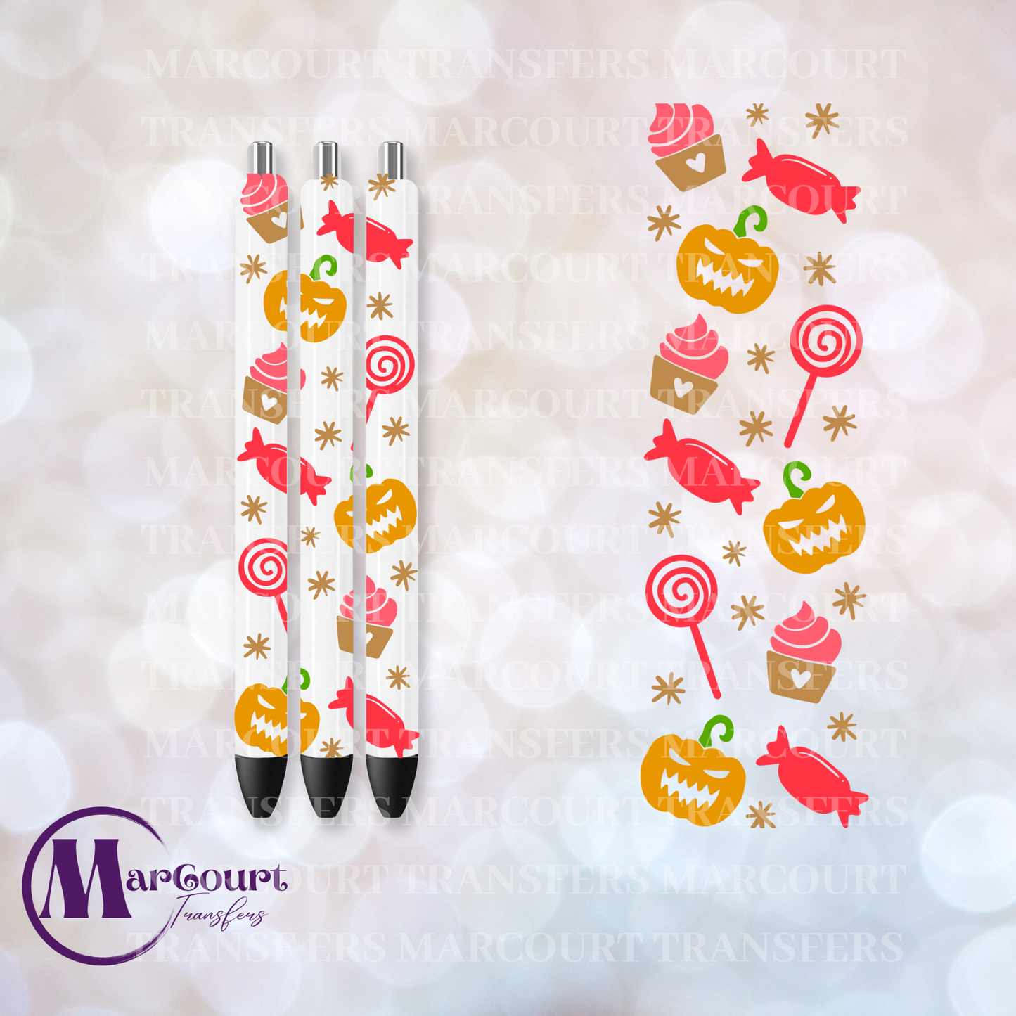 PUMPKIN AND CANDY-UV PEN WRAP