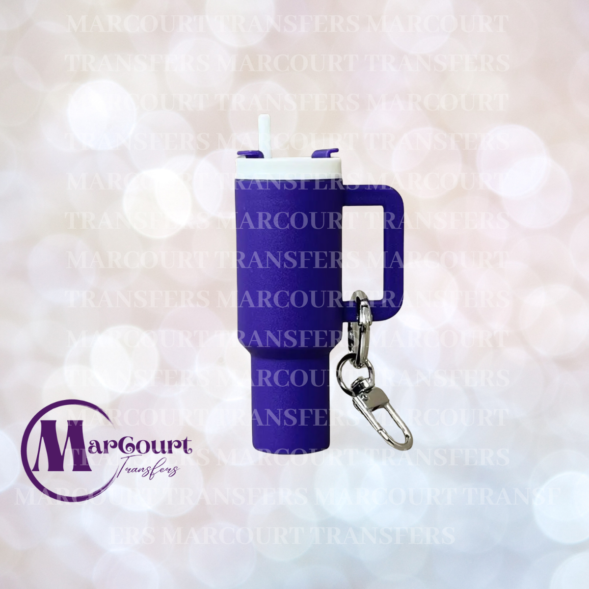 Mini Tumbler Keychain-PURPLE