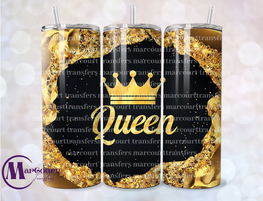 QUEEN-SKINNY TUMBLER TRANSFER