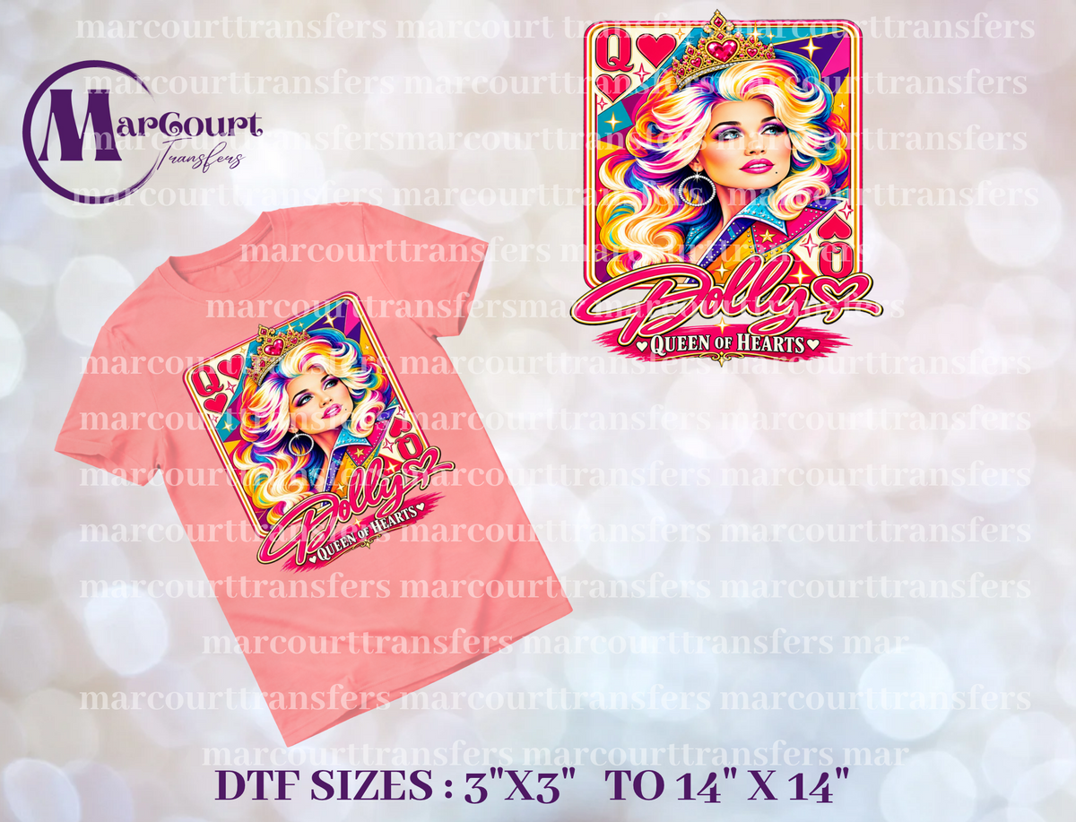 DTF-QUEEN OF HEARTS DOLLY