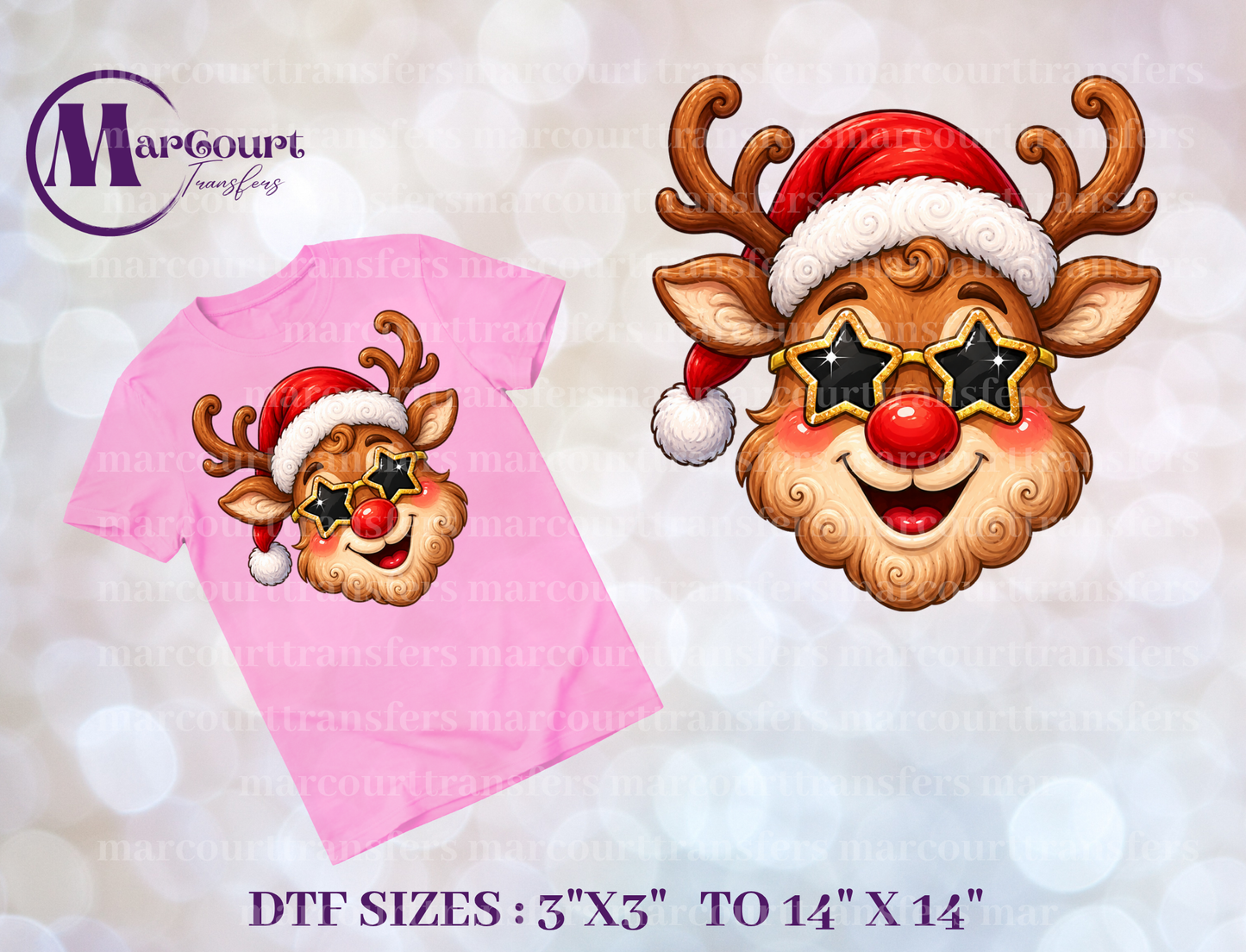 DTF-RUDOLPH STAR