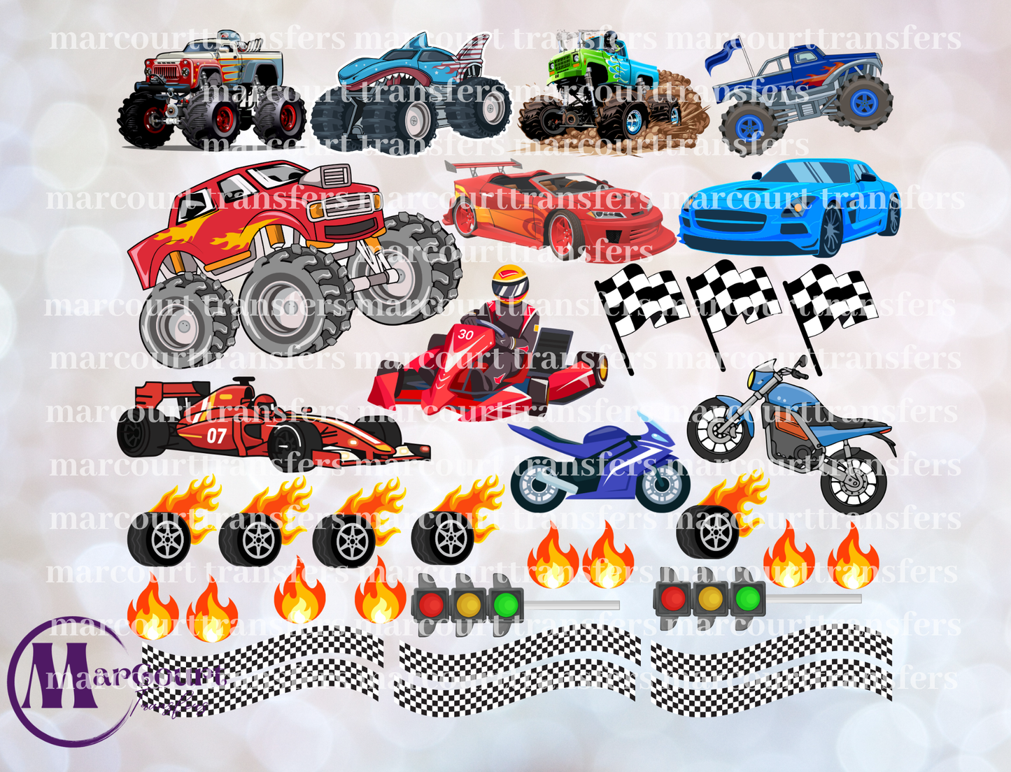 RACE AND MONSTER TRUCK ELEMENT-ELEMENTS