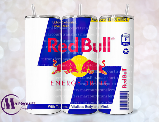 RED BULL-SKINNY TUMBLER TRANSFER