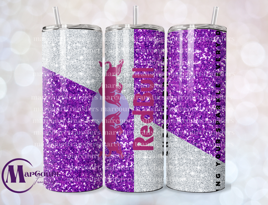REDBULL PURPLE-20 OZ-UV DTF CUP WRAP