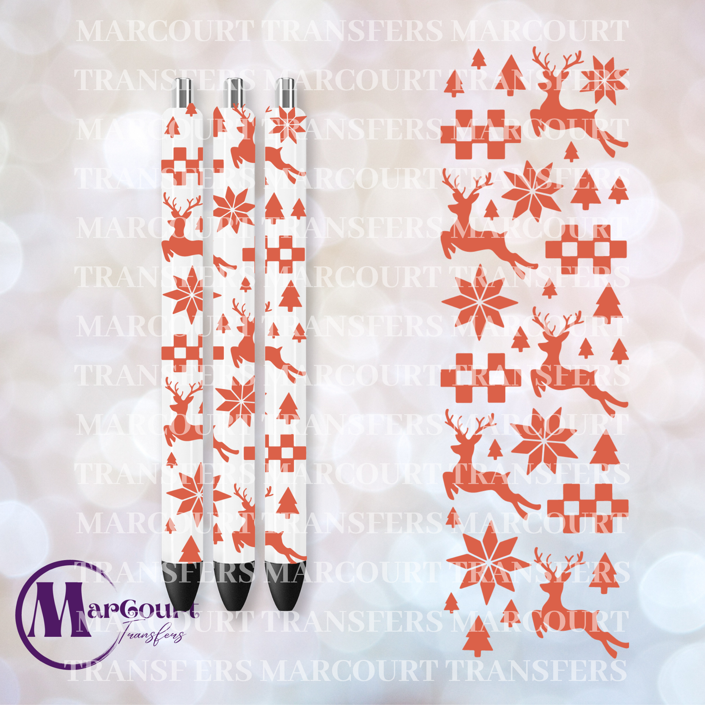 REINDEER PEN-UV PEN WRAP