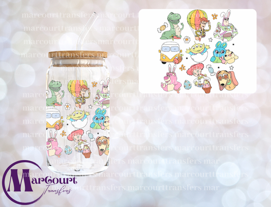 RETRO TOY STORY-DECAL-UV DTF CUP WRAP
