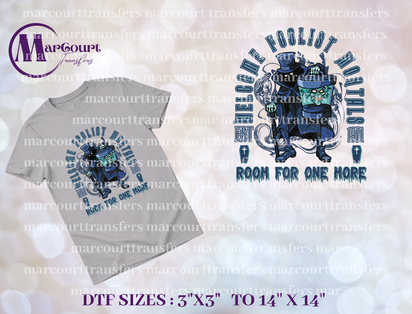 DTF-RETRO WELCOME FOOLISH MORTAL