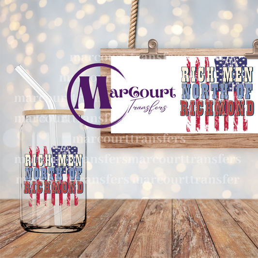 RICH MEN NORTH OF RICHMOND-DECAL-UV DTF CUP WRAP
