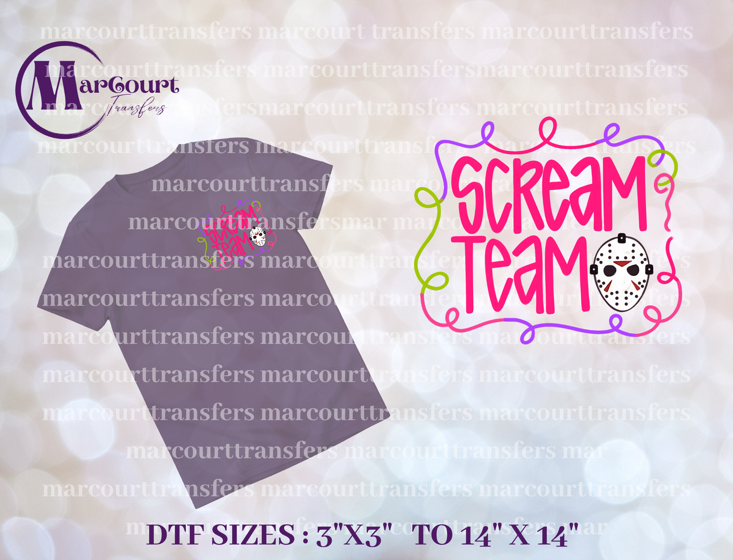 DTF-SCREAM TEAM POCKET