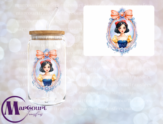 SNOW WHITE MIRROR-DECAL-UV DTF CUP WRAP