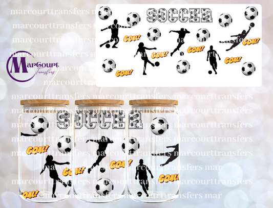 SOCCER-16 0Z-UV DTF CUP WRAP