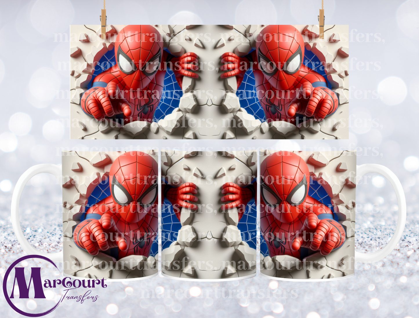 SPIDERMAN-MUG TRANSFER