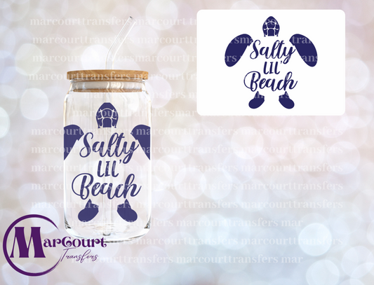 SALTY LIL BEACH-DECAL-UV DTF CUP WRAP