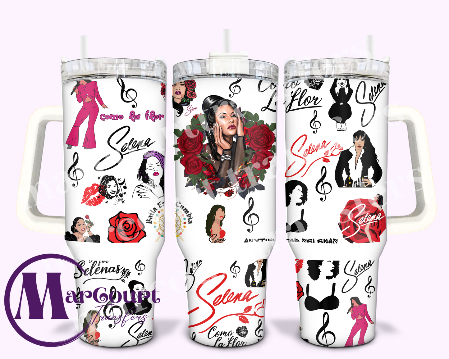 SELENA-40 0Z-UV DTF CUP WRAP