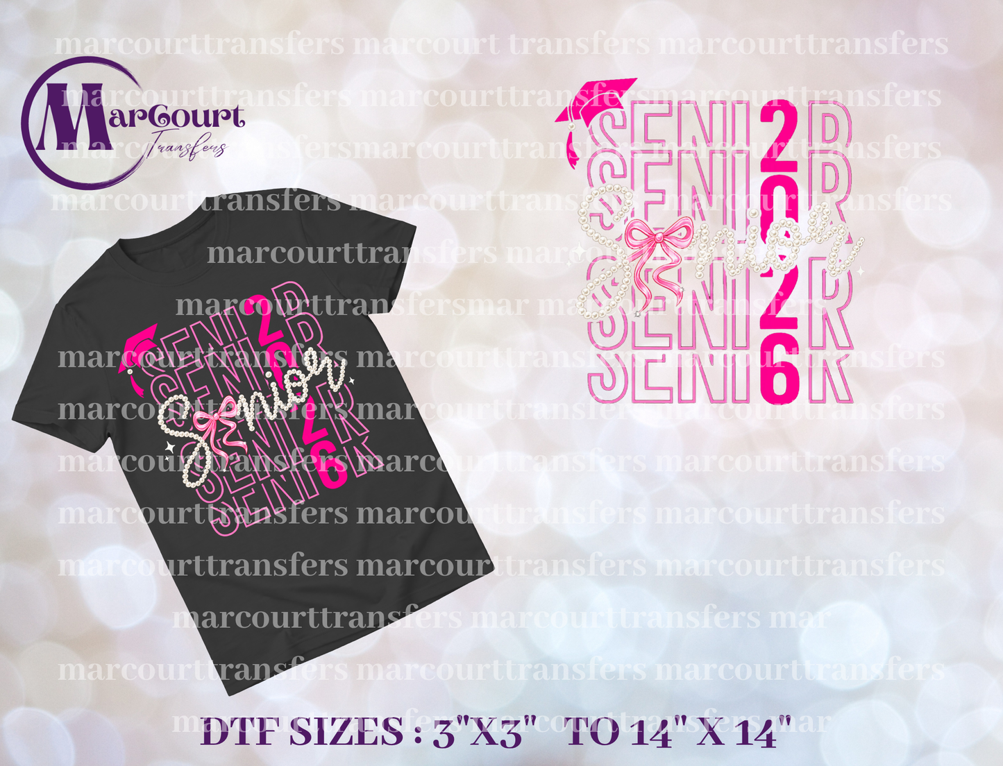 DTF-SENIOR 2026 PINK