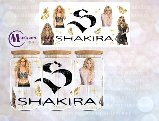 SHAKIRA-16 0Z-UV DTF CUP WRAP