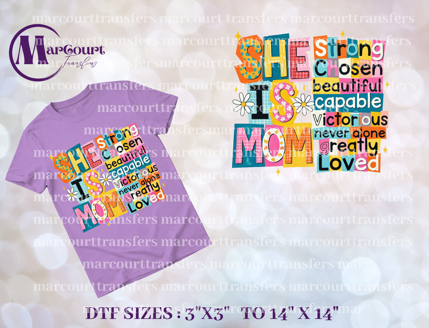 DTF-SHE IS STRONG MOM