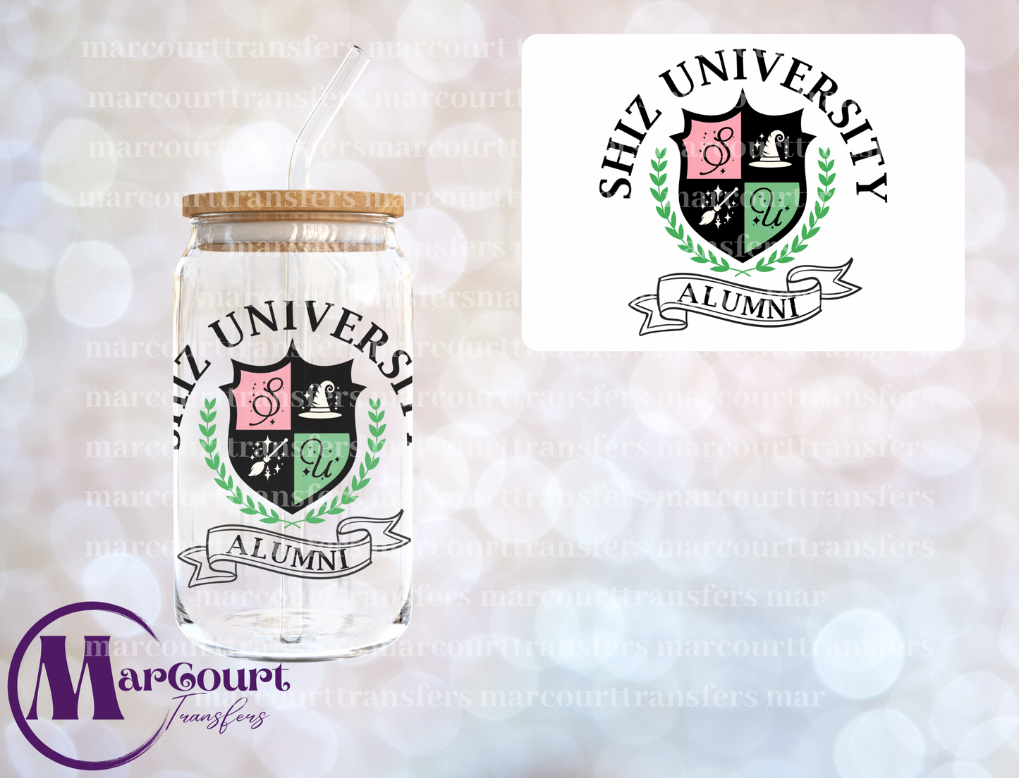 SHIZ UNIVERSITY-DECAL-UV DTF CUP WRAP