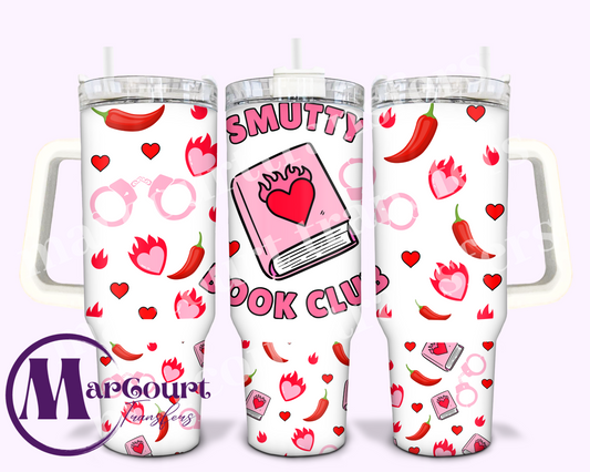 SMUTTY BOOK CLUB-40 0Z-UV DTF CUP WRAP