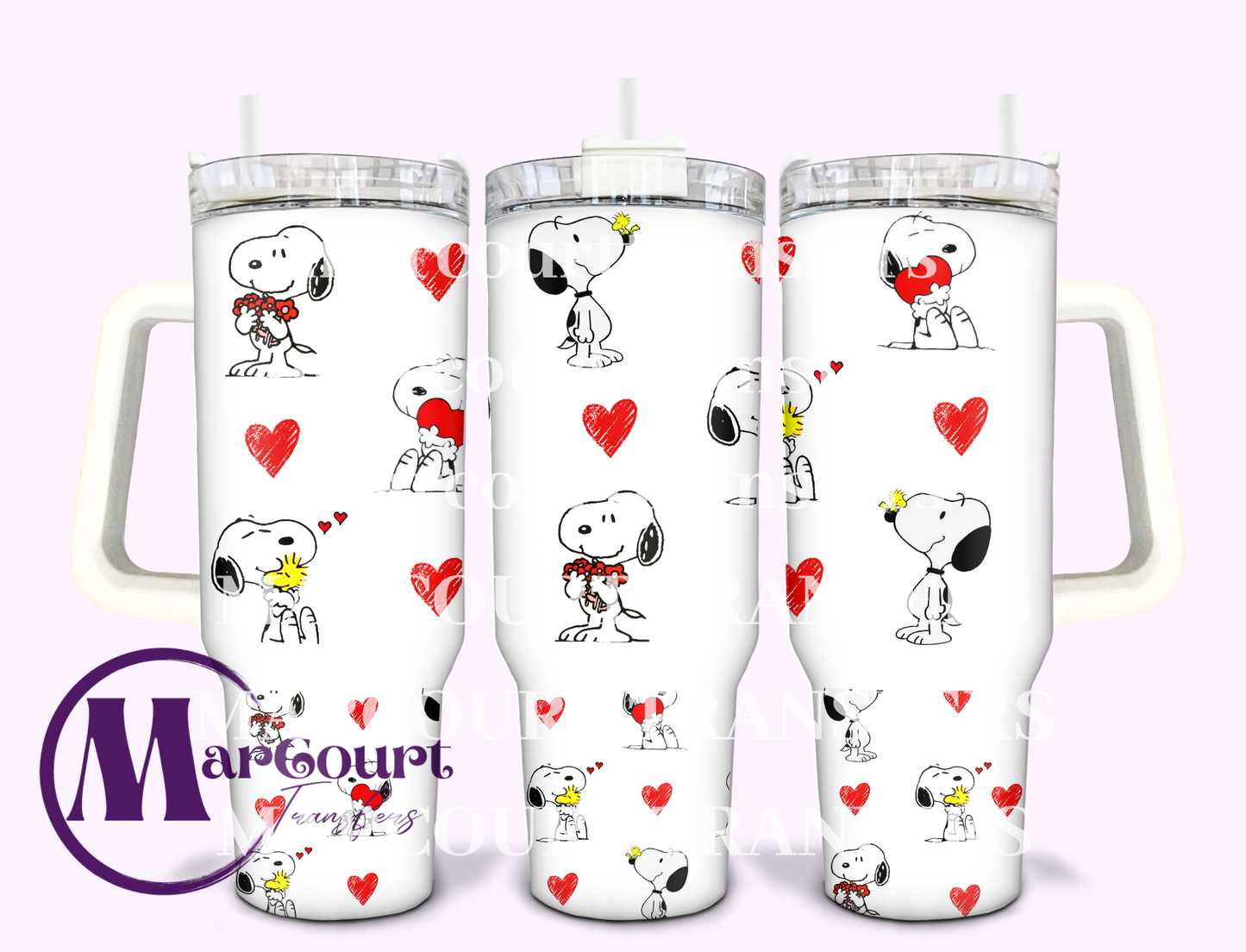 SNOOPY 40-40 0Z-UV DTF CUP WRAP