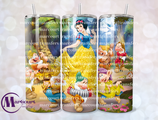 SNOW WHITE CLASSIC-SKINNY TUMBLER TRANSFER