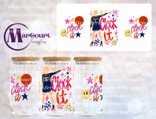 SOPHIE CLOCK IT-16 0Z-UV DTF CUP WRAP