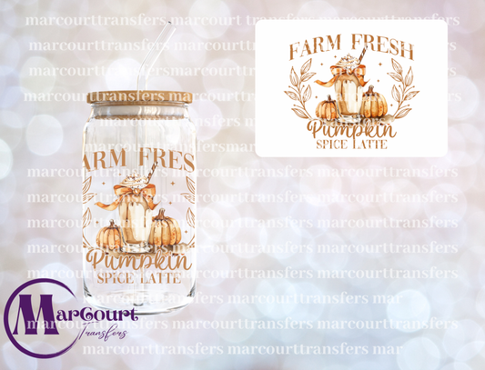 SPICE LATTE-DECAL-UV DTF CUP WRAP