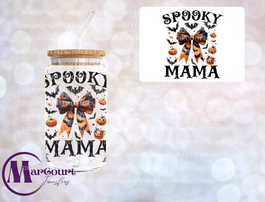 SPOOKY MAMA COQUETTE-DECAL-UV DTF CUP WRAP