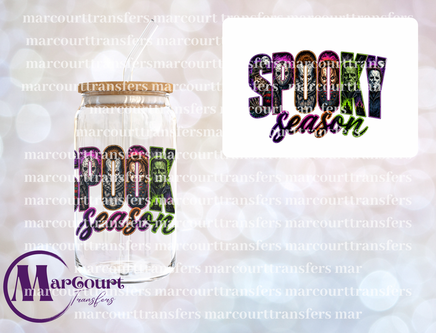 SPOOKY SEASON MONSTERS-UV DTF CUP WRAP