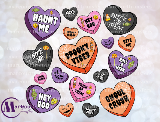 SPOOKY VIBES CANDY HEARTS ELEMENTS