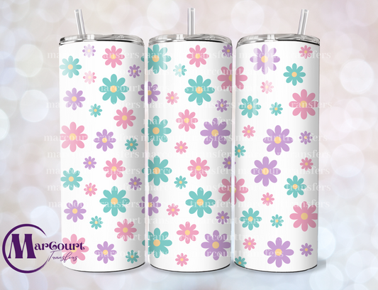 SPRING DAISIES-20 OZ-UV DTF CUP WRAP