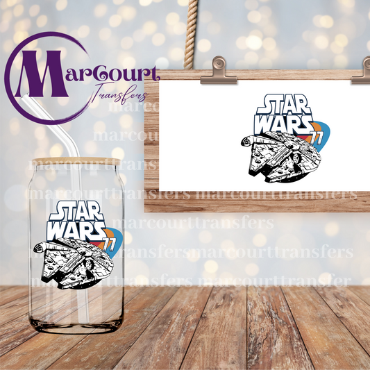 STAR WARS SHIP-DECAL-UV DTF CUP WRAP