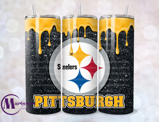 PITTSBURGH STEELERS-SKINNY TUMBLER TRANSFER