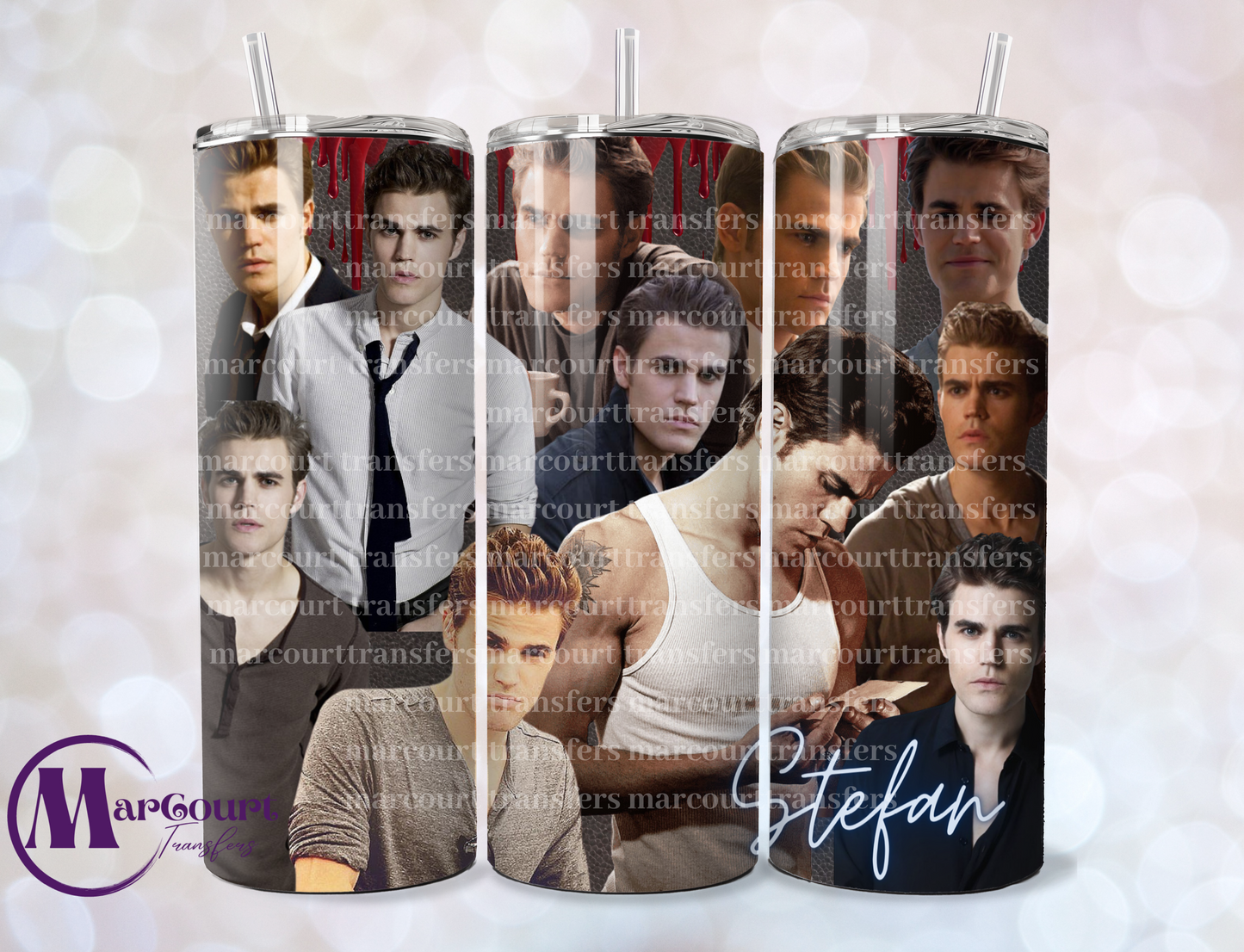 STEFAN SALVATORE-SKINNY TUMBLER TRANSFER